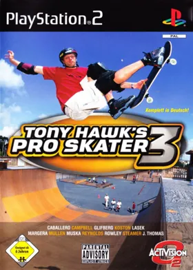 Tony Hawk's Pro Skater 3 (Japan) box cover front